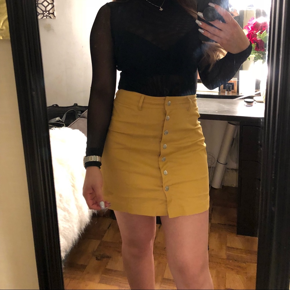 Button Me Up Skirt